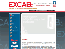 Tablet Screenshot of excab.com